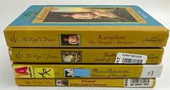A Dear America Book: The Royal Diaries Lot of 4 Hardcover Scholastic