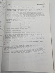 Handbook of Mineralogy Vol. 1 : Elements, Sulfides, Sulfosalts