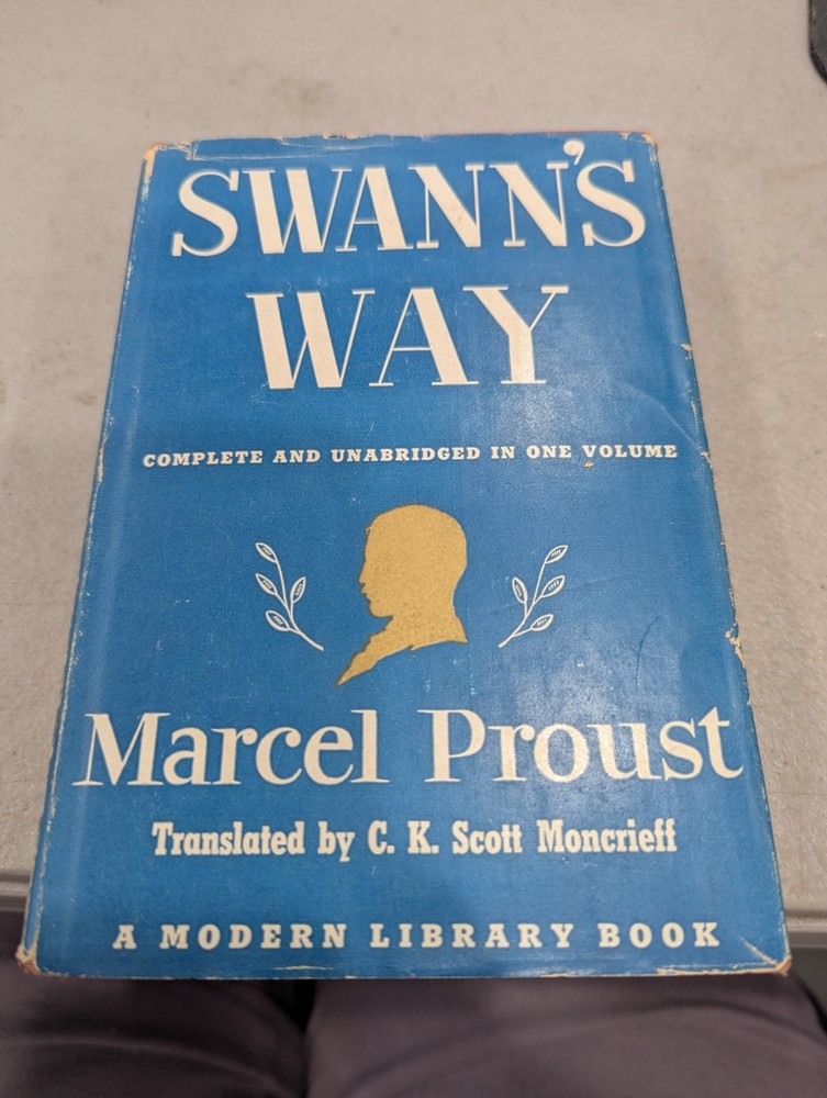 Swann’s Way Proust Modern Library 1928 Edition