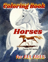 the Horses Coloring Book the best horse book 108 Pages 8.5 x 11 for All Ages