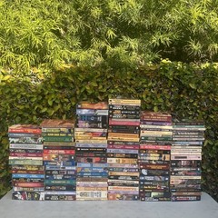 HUGE 122 BOOK LOT Vintage/Modern Mix Sci-Fi Fantasy Paperback Science Fiction
