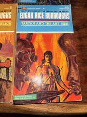 (8) EDGAR RICE BURROUGHS „TARZAN” 1963 2nd Pt PBs BALLANTINE 1-10 ( -#5,8) VG++