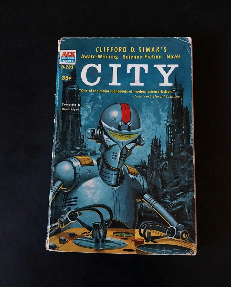 Clifford D. Simak – City – Ace Books First Printing 1958 D-283
