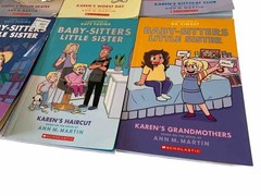 The Baby Sitters Club Little Sisters Books Lot #1-7 + 9 Graphic Novel Paperbacks