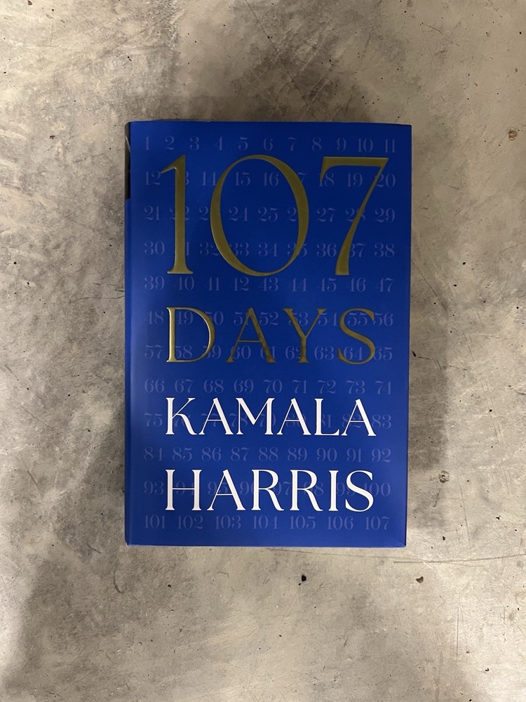 SIGNED Kamala Harris Autographed Book 107 Days (1st/1st, Hardcover, 2025)