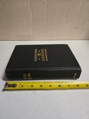 Vintage Gideons Holy Bible National Bible Press King James Version KJV Red Edges
