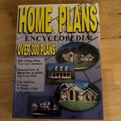 Vintage 1999 Home Plans Encyclopedia Paperback Book Menards CPB22000