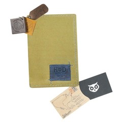 Hide & Drink, Waxed Canvas Field Notes Cover, Wallet Case 3.5 x 5.5 in. Journ…