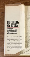BUCHER: MY STORY-Captain of USS Pueblo Memoir-LLOYD M. BUCHER-Very Good HC w/DJ!