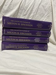 Vtg The Collected Papers of Milton H Erickson Hypnosis Vol 1 2 3 4 HCDJ 1980
