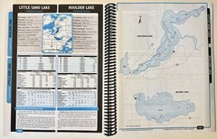 Minnesota Leech Lake Area And Park Rapids Fishing Maps Guidebook