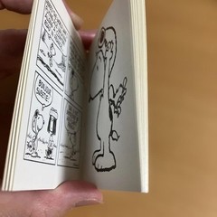 Snoopy Mini Mini Picture Book 3.0×2.6in Peanuts Flying Ace Gift Edition