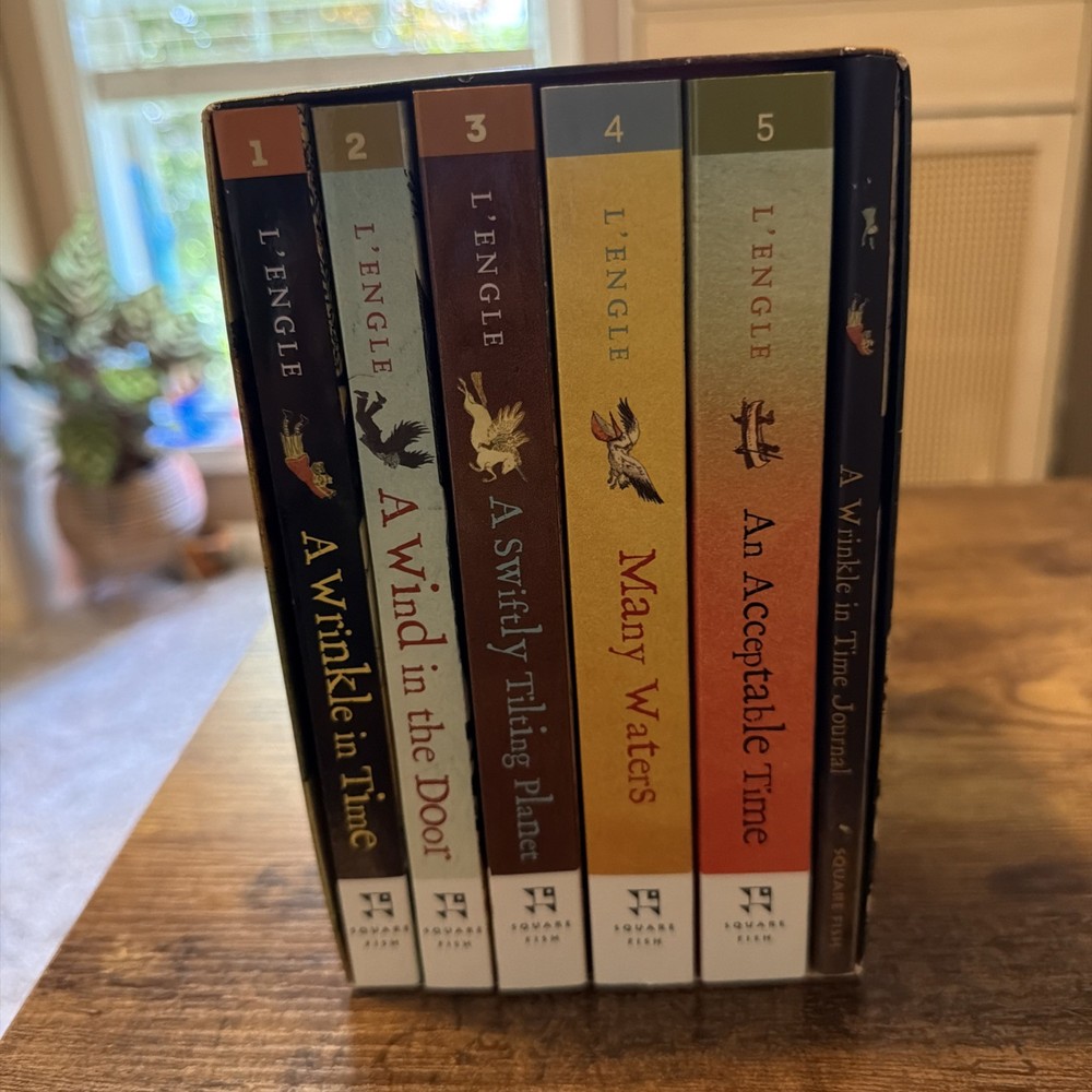 The Wrinkle in Time Quintet Boxed Set of 5 Books By Madeleine L’Engle