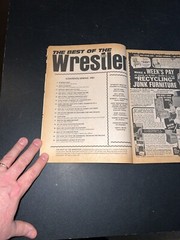 Best of The Wrestler Magazine Spring 1981 Dusty Rhodes Cover NWA WWF Mid South