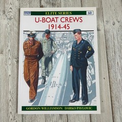 U-Boat Crews 1914-45 Williamson 1995 Elite Series Illustrated Military Osprey
