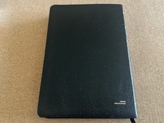 KJV Comfort Print Reference Giant Print Bible Black Bonded Leather Red Ltr 2016