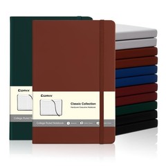 12 Pack Lined Journal Notebooks for & Men, 240 Pages, Medium 5.5″ x 8.3″, Har…