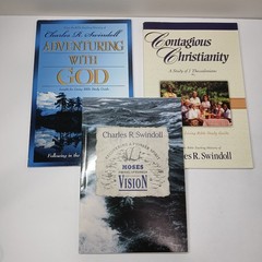 Charles Swindoll Study Guide, Booklet Bundle Adventuring, 1 Thessalonians, Moses