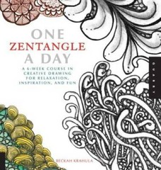 One Zentangle A Day: A 6-Week Course in Creative Drawing for Relaxation, – GOOD