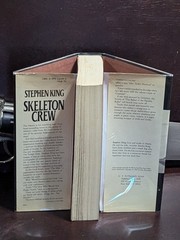 Stephen King Skeleton Crew 1st/1st HCDJ Putnam 1985 Vintage Horror Mylar