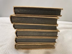 Lot of 6 Vintage Hardy Boys Books F. W. Dixon 1920s-30s-40s-50s Tweed Hardcover