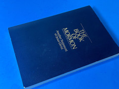 1989 EXTRA LARGE Book of Mormon LDS PB 12 x 8.5 inches