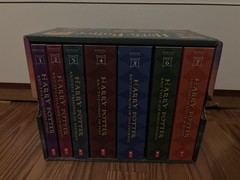 Harry Potter Paperback Boxset #1-7 by J. K. Rowling (2009, Hardcover) – GOOD