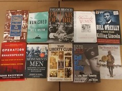 Lot of 5 History US World Europe American Europe Ancient War Book MIX UNSORTED