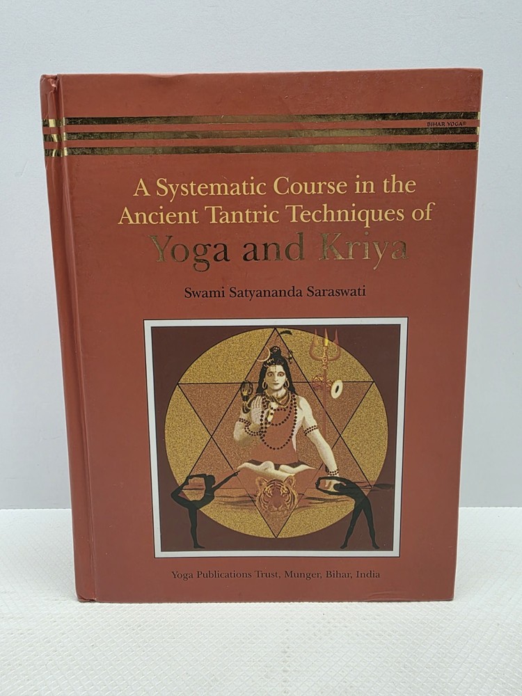 Yoga and Kriya Swami Satyananda Saraswati Hardcover Bihar School Yoga