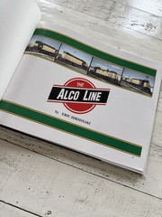 The Alco Line Eric Hirsimaki 1993 HC Railroad History First Printing