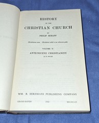History of the Christian Church Vol 1 2 3 7 Schaff – Hardcover Lot Eerdmans 1950