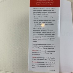 Boundaries Book & Workbook Townsend & Cloud Softcover When To Say Yes How Say No