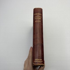 Antique History Book Essentials in English History Albert Perry Walker 1905 HC