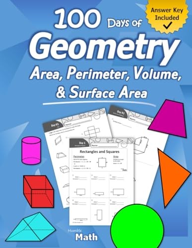 Humble Math – Area, Perimeter, Volume, & Surface Area: Geometry for Beginner…