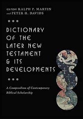 Dictionary of the Later New – Hardcover, by Martin Ralph P.; – Very Good b