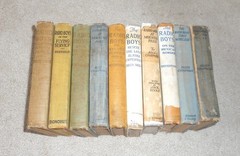 LOT OF (10) 1920s 1930s THE RADIO BOYS CHAPMAN BRECKENRIDGE BOOKS