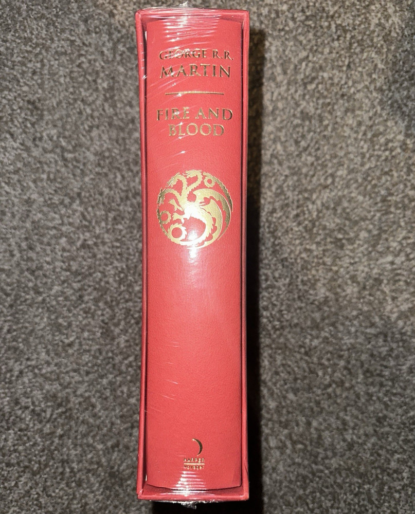 George R.R. Martin Fire & Blood A Song of Ice and Fire HC 1st Ed Slipcase SEALED