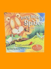 Wendy Straw Nursery Rhymes Lot of 4-Old McD, Incy Spider, 5 Ducks, Wheels on Bus