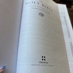 ESV Holy Bible (Black)