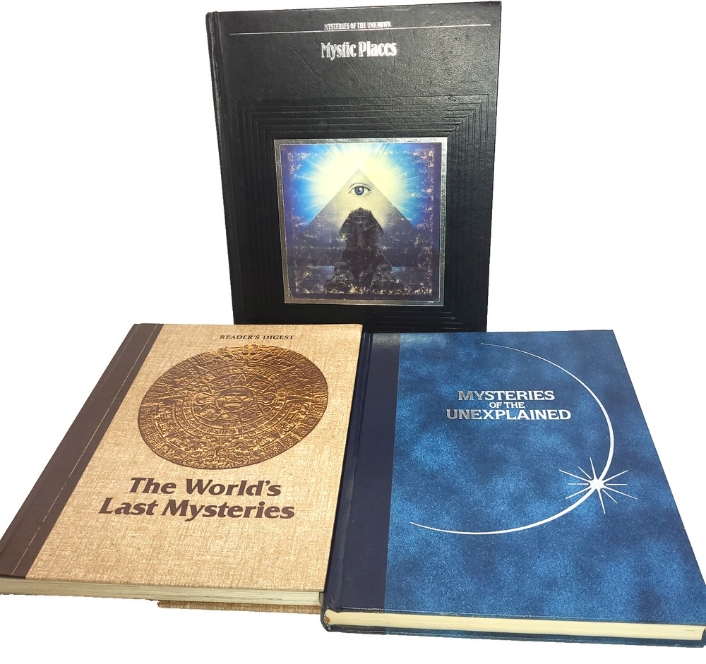3 Book Bundle-Mystic Places, Mysteries of the Unexplained,World’s Last Mysteries