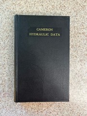 Cameron Hydraulic Data 14th Edition 1970 Hardcover