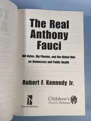 The Real Anthony Fauci Robert F Kennedy Jr Skyhorse Black HC DJ 1st Ed 2021 USA