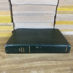 Living Bible Paraphrased Cowhide Leather Second Printing Tyndale Cowhide Green