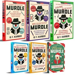 Murdle Puzzle Series 6 Books Set By G. T. Karber Murdle, Killer Marry Murdle