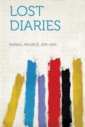 Lost Diaries by Maurice Baring: New