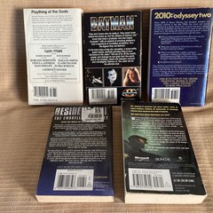 Horror Science Fiction & Gaming Movie and TV Novelizations Lot of 20 Assorted