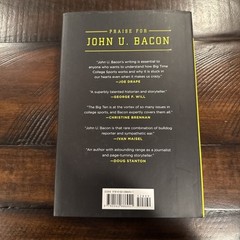 SIGNED Overtime: Jim Harbaugh and the Michigan Wolverines By John U. Bacon