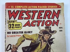 Western Action 15 Complete Action Packed Stories Nov 1955 Paperback