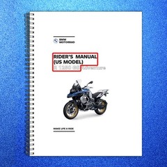 BMW R1250 GS Adventure K51 US Riders Manual – STEEL WIRE BOUND – TOUGH COVERS