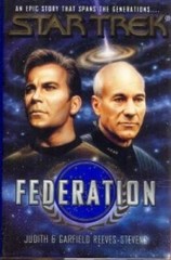 Federation (Star Trek) – Hardcover By Judith Reeves-Stevens – GOOD